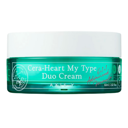 AXIS-Y_Cera-Heart_My_Type_Duo_Cream_60ml, Корейска козметика онлайн, корейска козметика за лице, топ корейска козметика, medicube, medi-peel, ануа, тиртир, медикюб, бюти оф джосеон, пурито, акси-ай, хару хару, нумбузин, токобо, anua