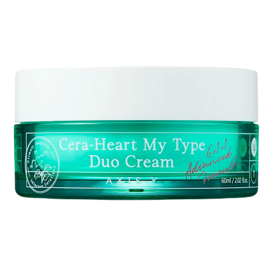 AXIS-Y_Cera-Heart_My_Type_Duo_Cream_60ml, Корейска козметика онлайн, корейска козметика за лице, топ корейска козметика, medicube, medi-peel, ануа, тиртир, медикюб, бюти оф джосеон, пурито, акси-ай, хару хару, нумбузин, токобо, anua