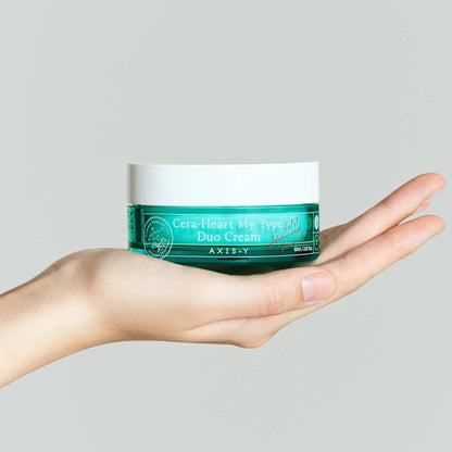 AXIS-Y_Cera-Heart_My_Type_Duo_Cream_60ml, Корейска козметика онлайн, корейска козметика за лице, топ корейска козметика, medicube, medi-peel, ануа, тиртир, медикюб, бюти оф джосеон, пурито, акси-ай, хару хару, нумбузин, токобо, anua