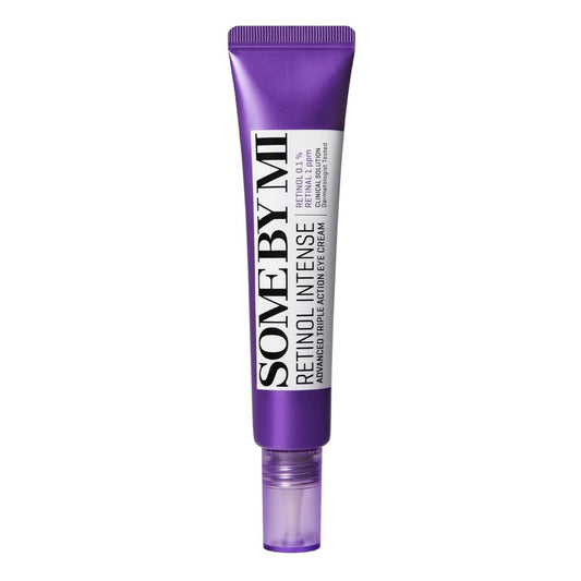 SOME BY MI Retinol Intense Advanced Triple Action Eye Cream -  30ml,   Крем за лице против стареене от Корея, Корейски маски за лице за суха кожа, Корейски серуми за лице, Крем с глутатион за избелване, Най-добра корейска грижа за кожата, Корейс