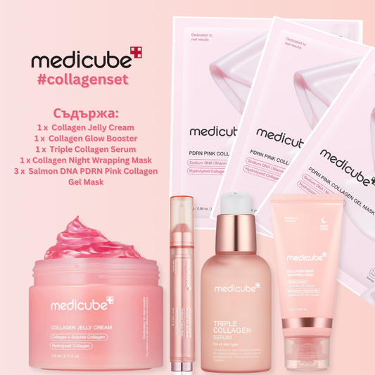 Колагенов комплект за стимулиране на младостта - Medicube Pink Collagen Set