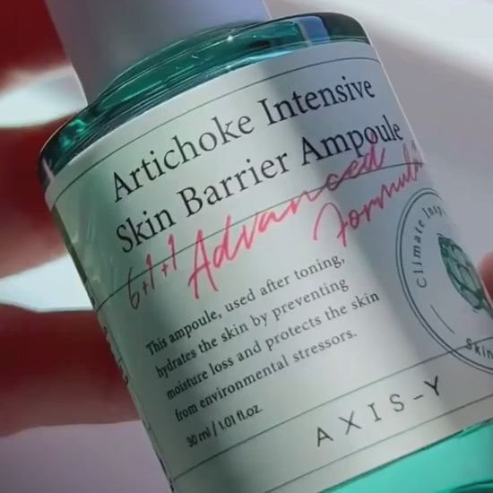 AXIS-Y - Artichoke intensive skin barrier ampoule 30 ml Корейска козметика онлайн, корейска козметика за лице, топ корейска козметика, medicube, medi-peel, ануа, тиртир, медикюб, бюти оф джосеон, пурито, акси-ай, хару хару, нумбузин, токобо
